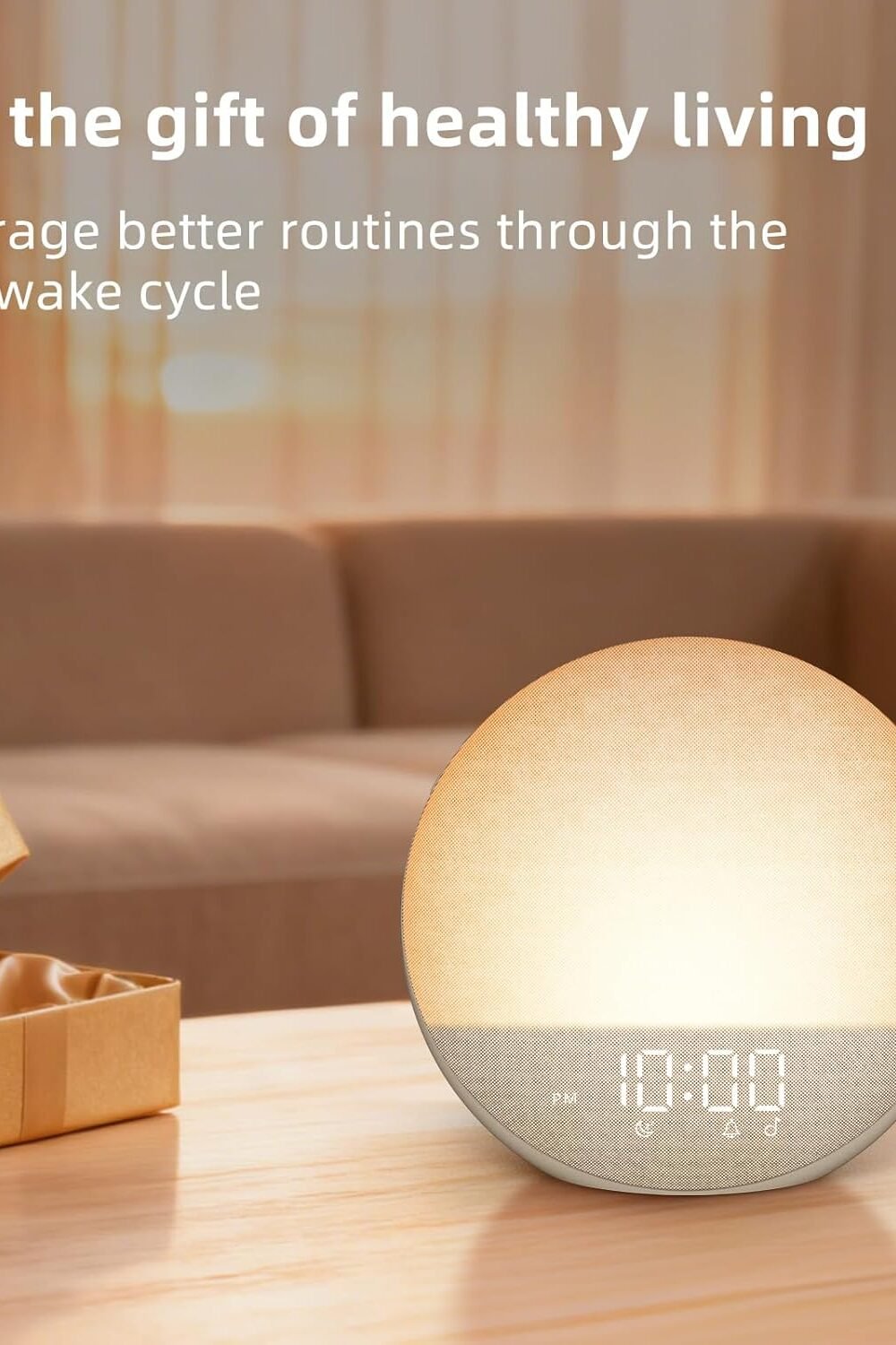 Sunrise Larm Clock With White Noise Blueoth Speaker - Image 7