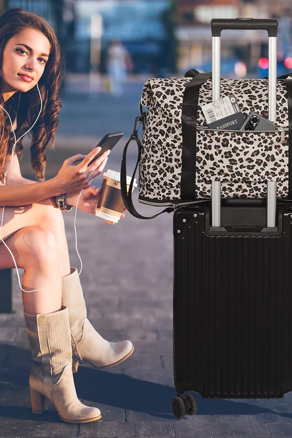 Waterproof Expandable Duffle Bag Avel - Image 6