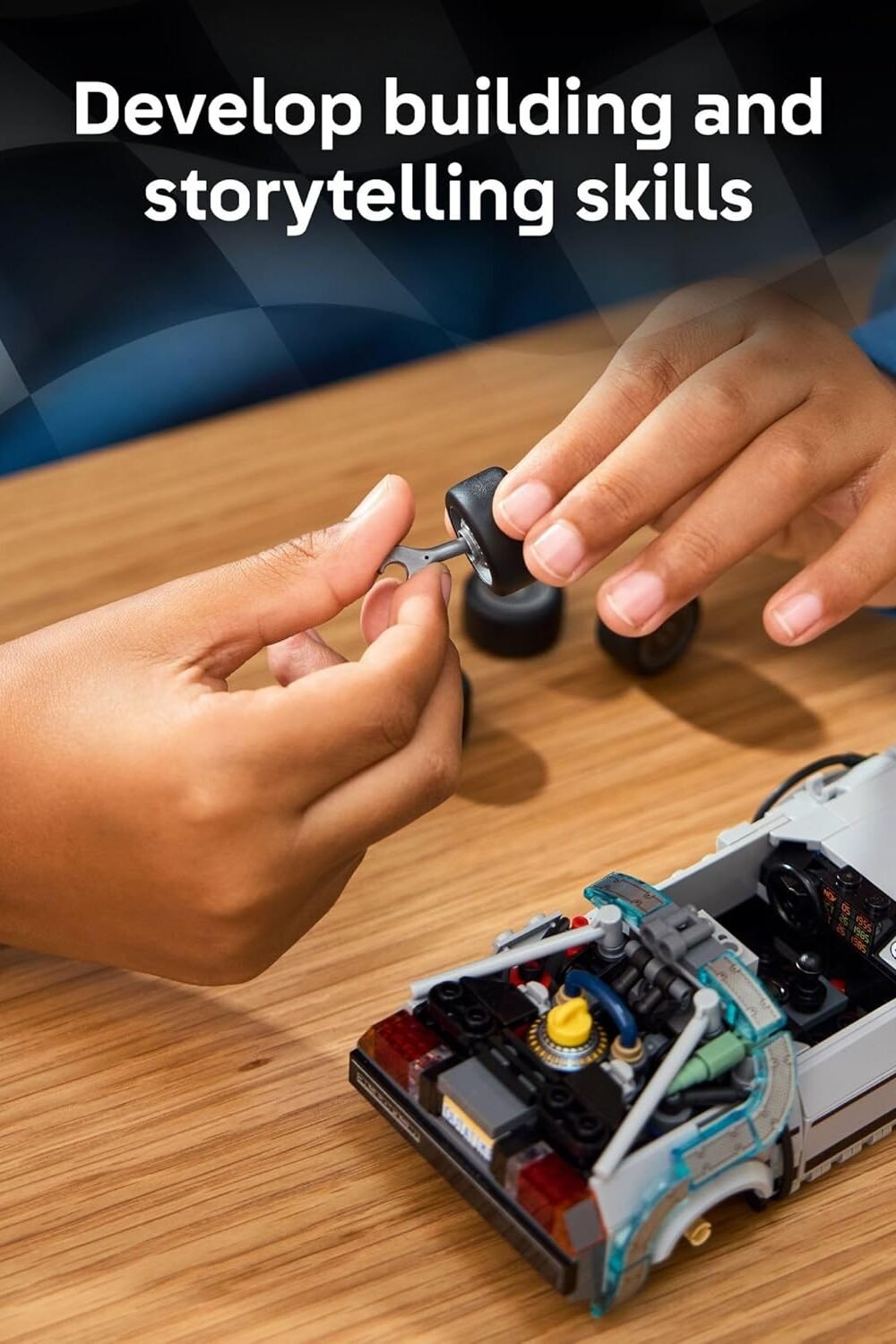 Lego Speed Champions Time Mache - Build Display Car - Image 5