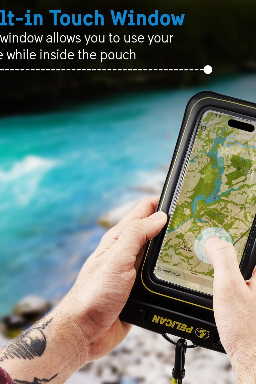 Pelican Waterproof Phone Pouch - Regular Size - Image 4