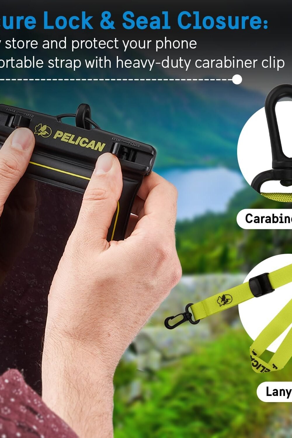 Pelican Waterproof Phone Pouch - Regular Size - Image 6