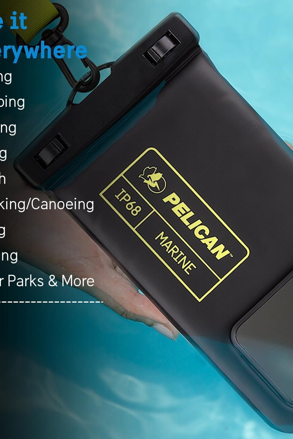 Pelican Waterproof Phone Pouch - Regular Size - Image 8