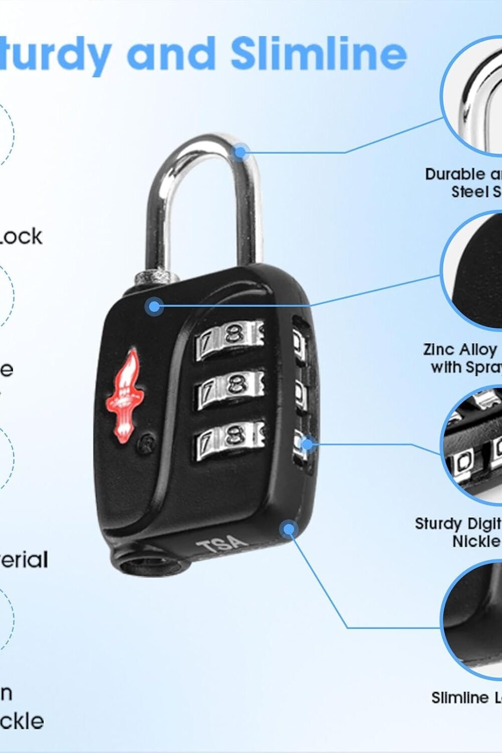Pproved Luggage Lock Combo - Secure Avel Essential - Image 3