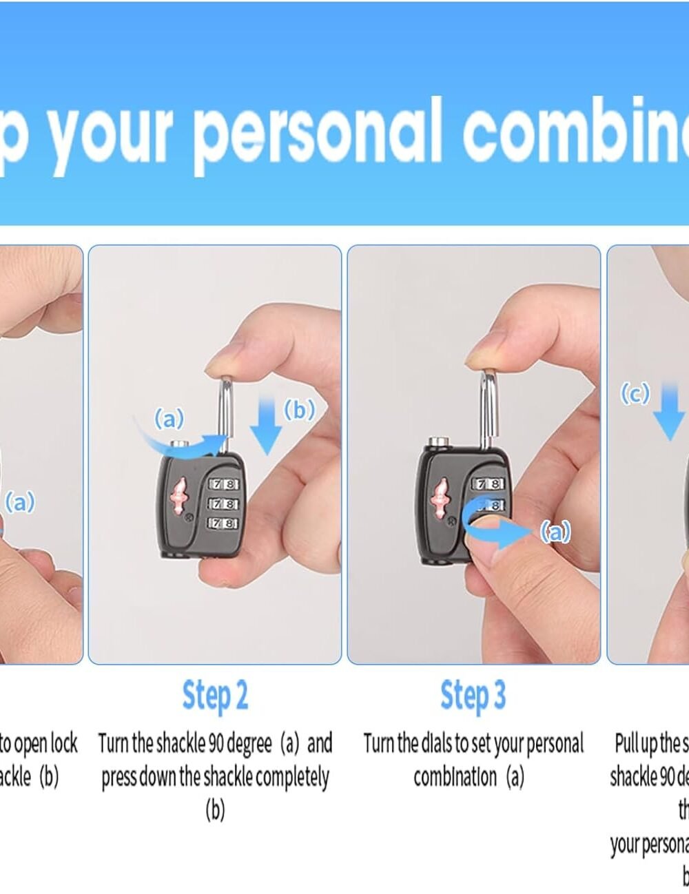 Pproved Luggage Lock Combo - Secure Avel Essential - Image 6