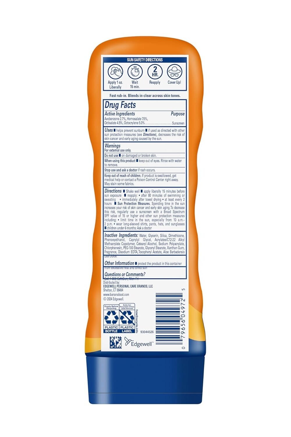Banana Boat Sport Ultra Spf Sunscreen Lotion - Water Resista - Image 4