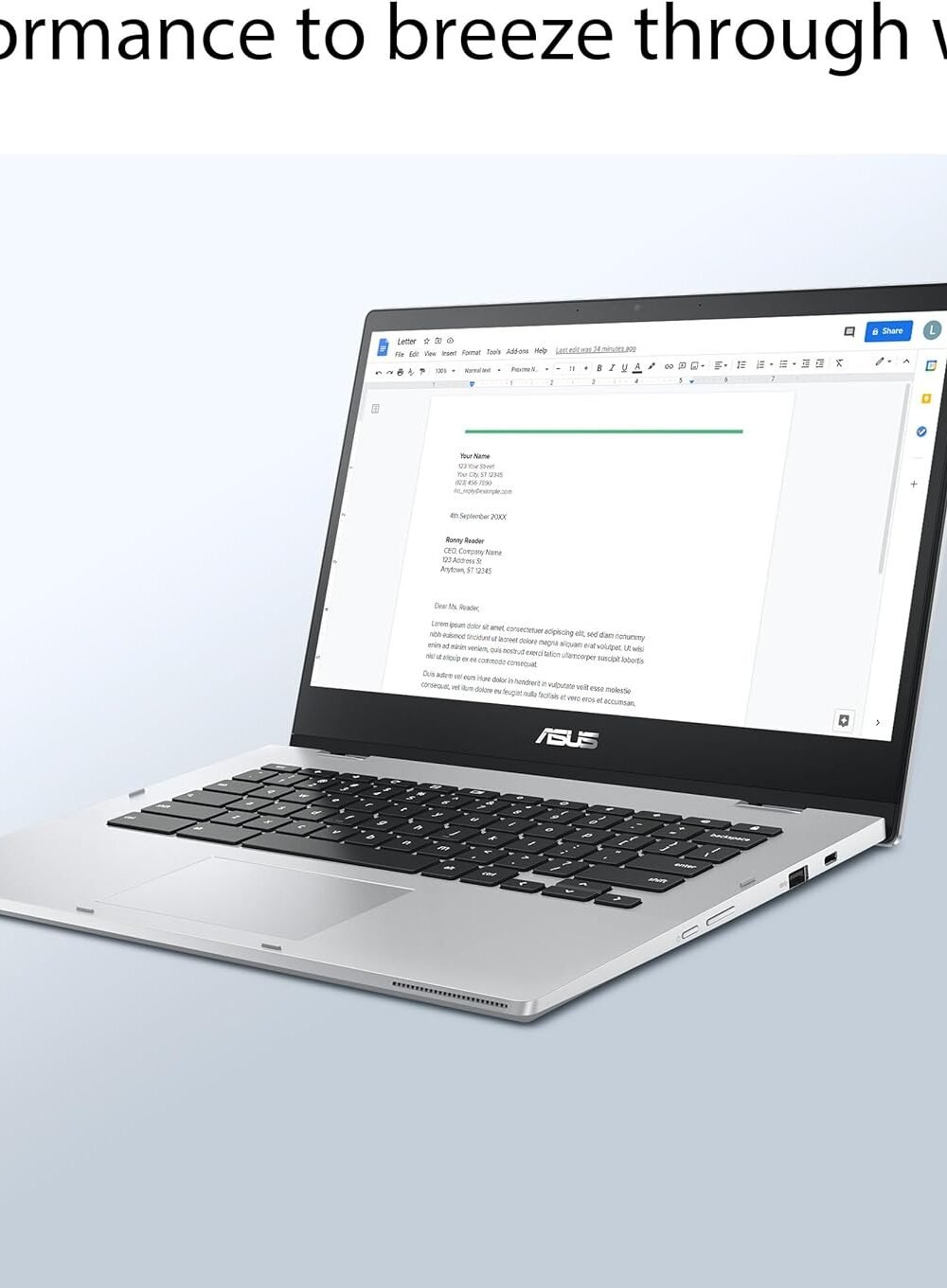 Sus Chromebook Flip Cx - &Quot; Fhd Uchscreen, Intel Celeron - Image 6