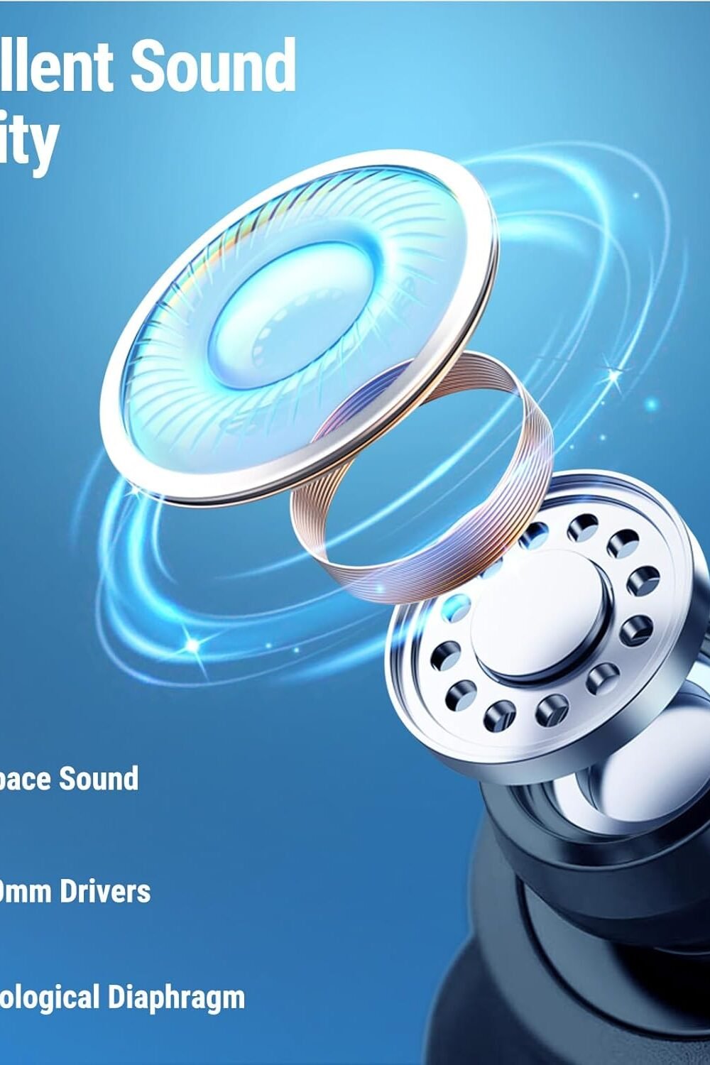 Middle Rabbit Wireless Gamg Earbuds With Mic - Image 6