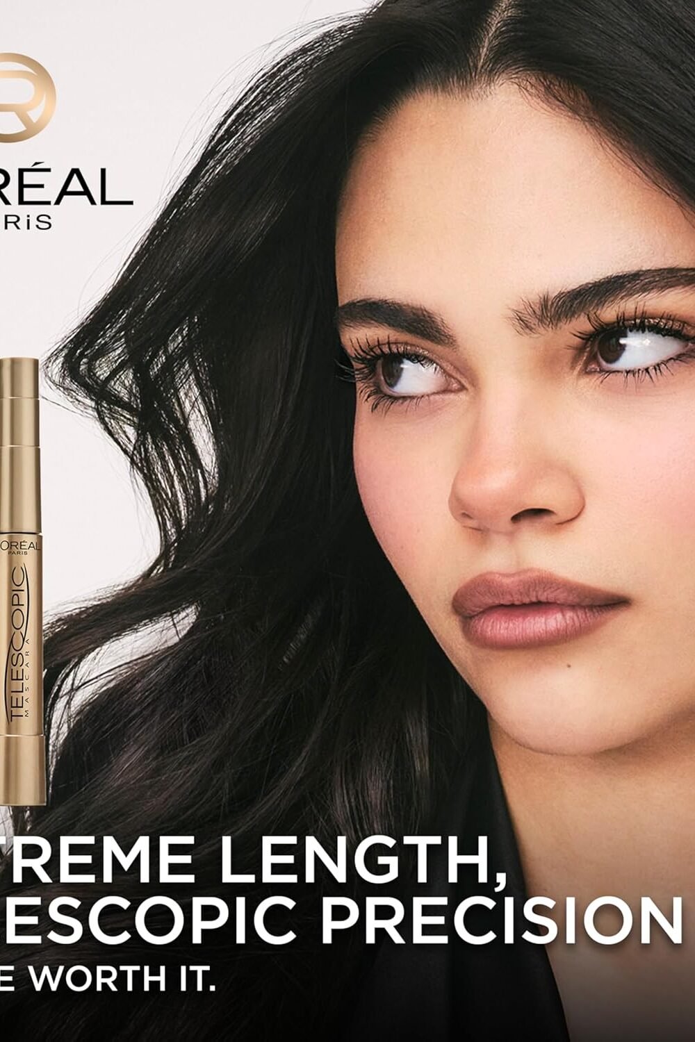 L'Oreal Paris Telescopic Mascara - Blackest Black - Image 3