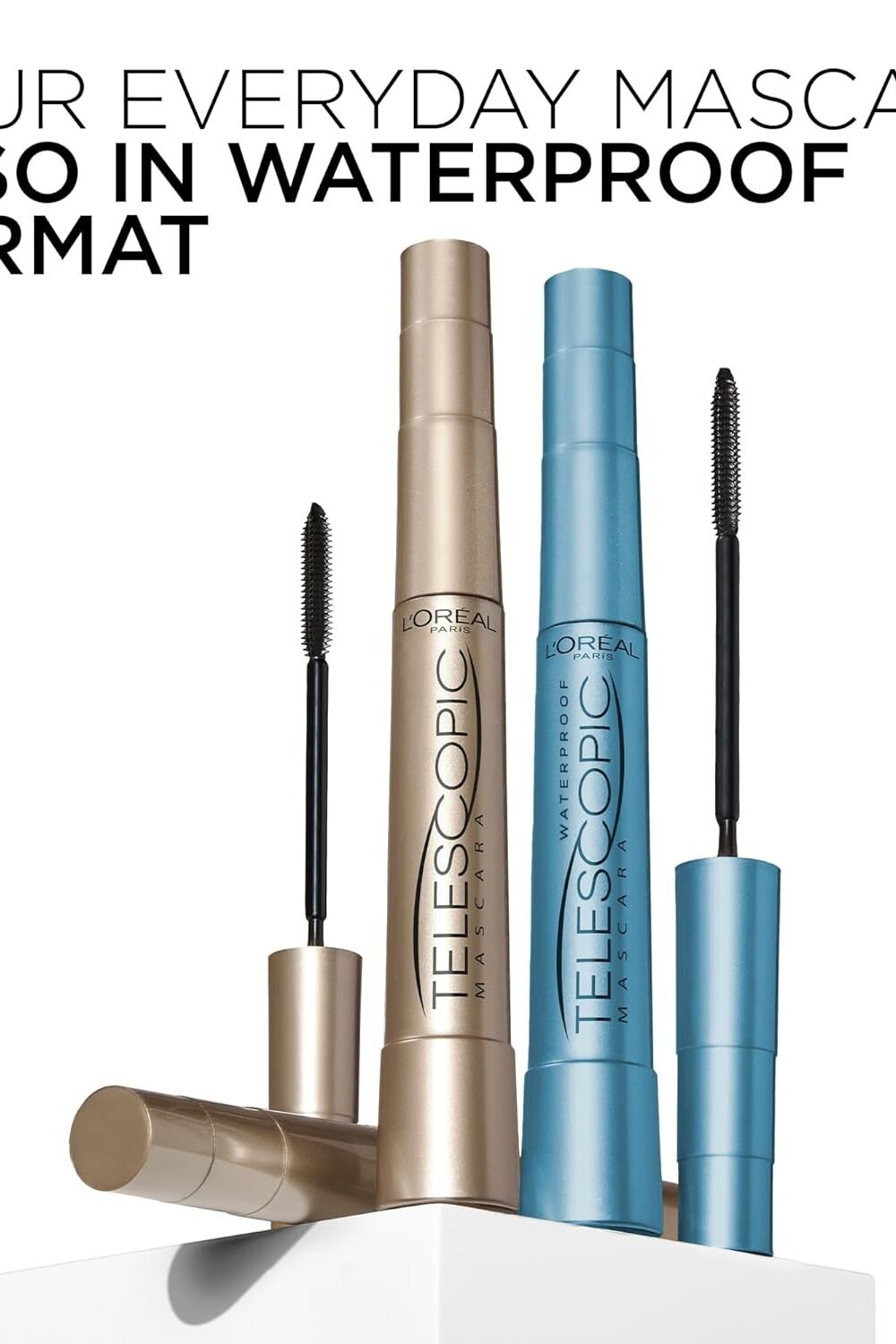 L'Oreal Paris Telescopic Mascara - Blackest Black - Image 10