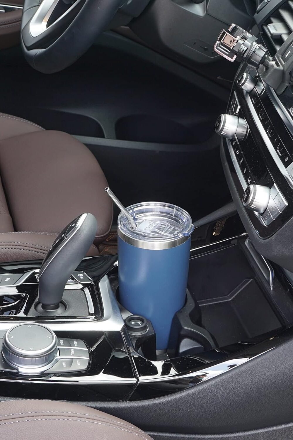 WETOWETO oz Insulated avel Mug - Navy Blue 6 Wetoweto Oz Insulated Avel Mug - Navy Blue - Image 6