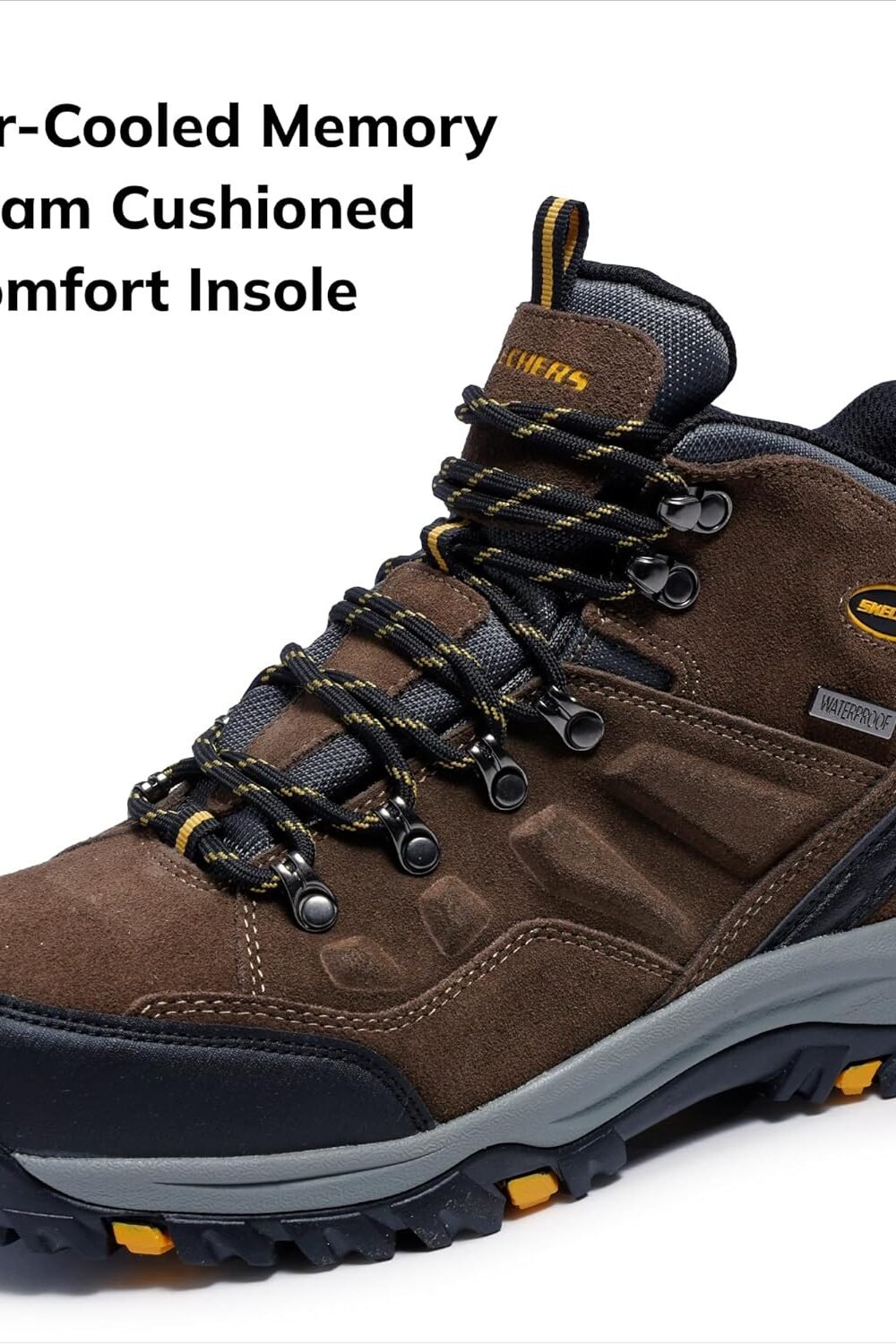 Skechers Men'S Waterproof Lace-Up Boots - Image 6