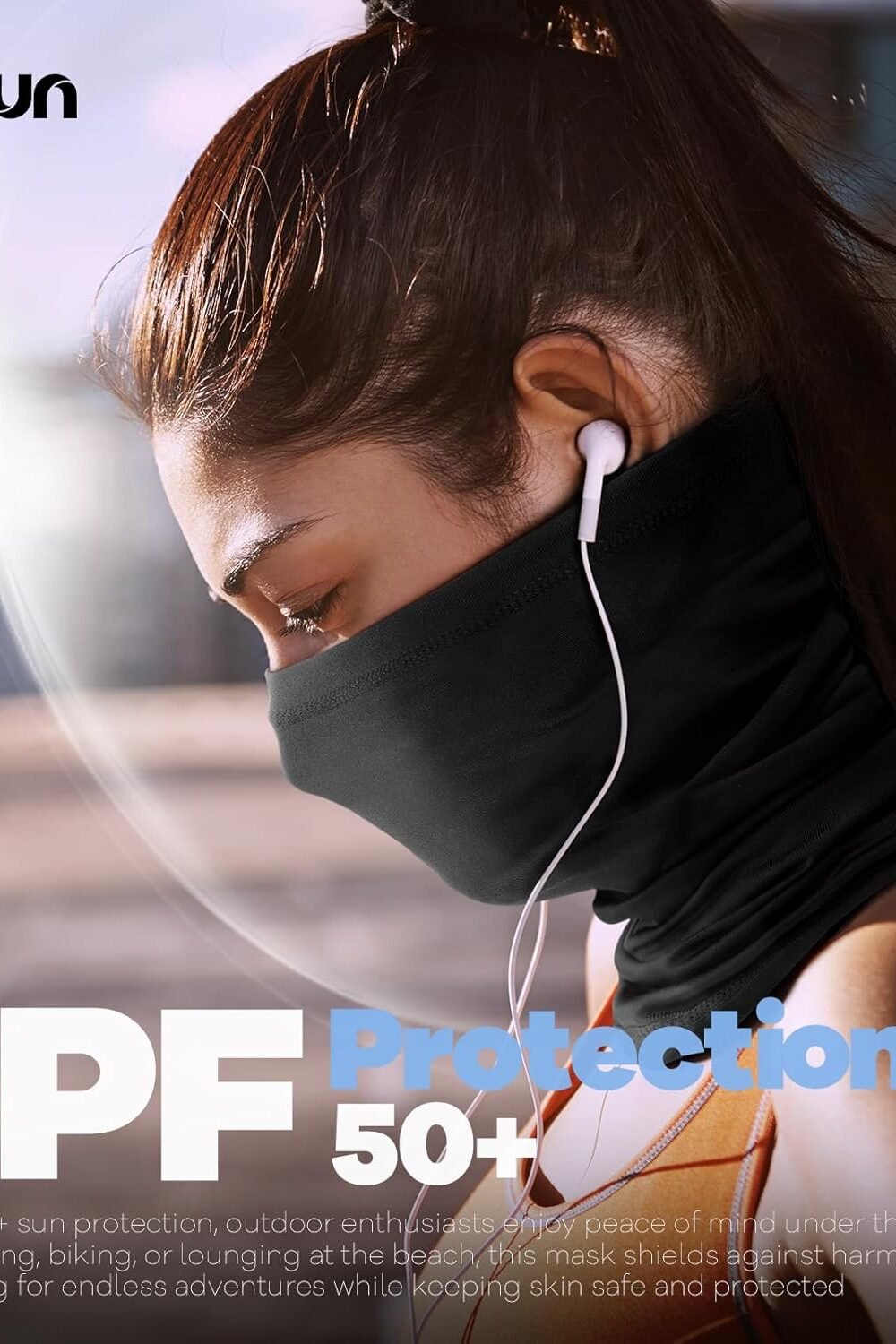 Breathable Uv Protection Neck Gaiter Face Mask - Image 5