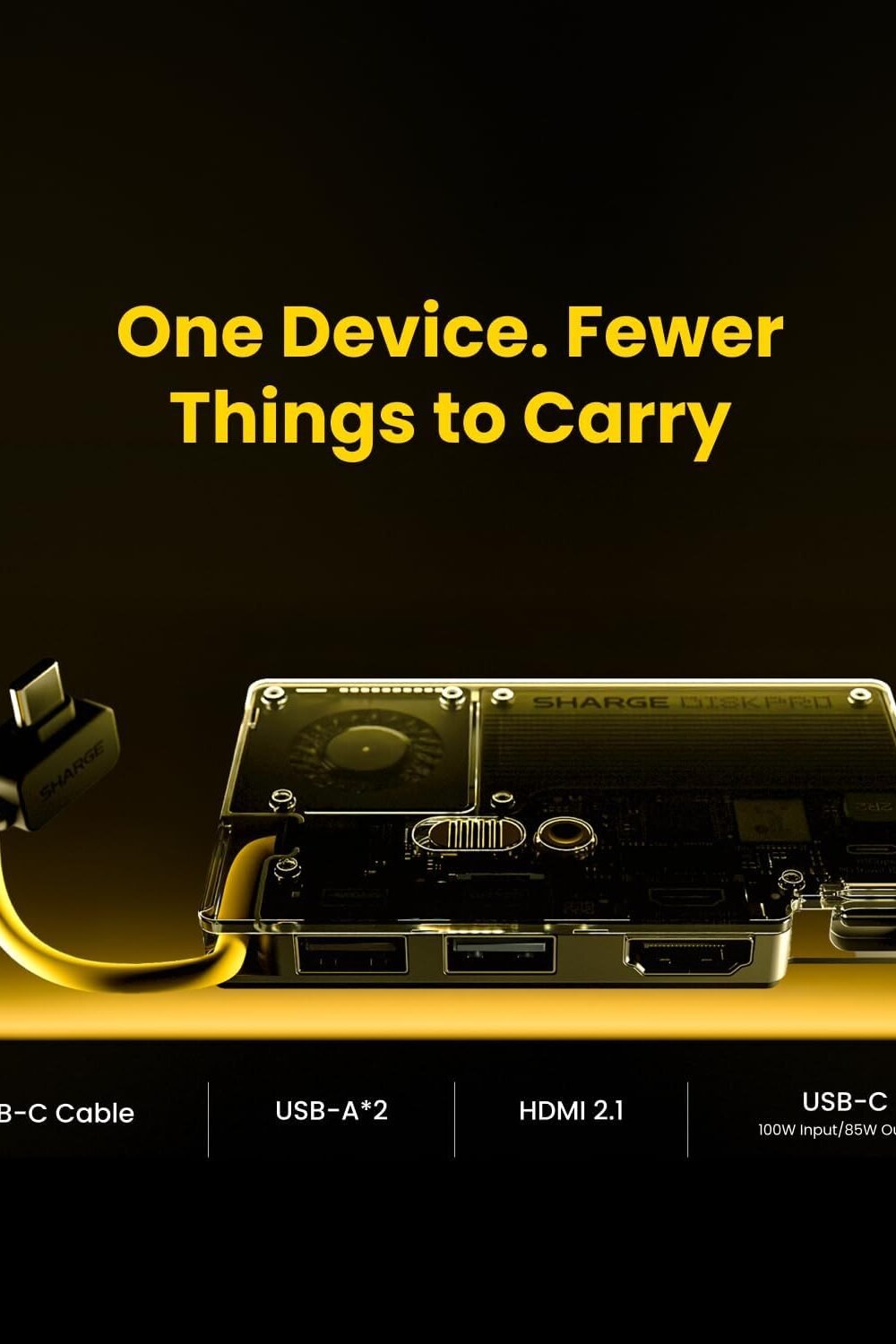 Shrge Pro Tb Portable Ssd With Hub Hdmi - Image 4