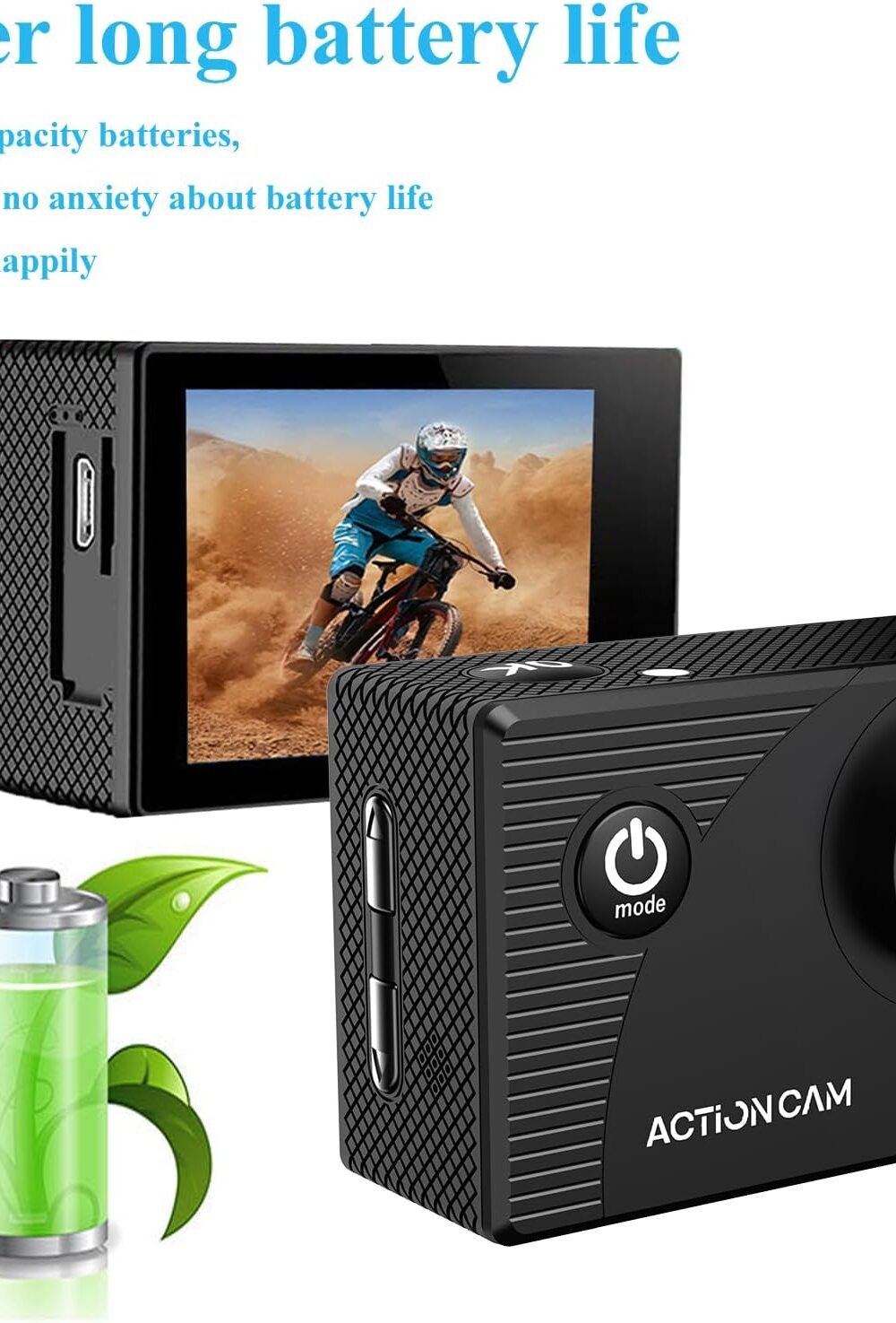 K Ction Camera - Waterproof Sports Cam With Ccessories - Image 4