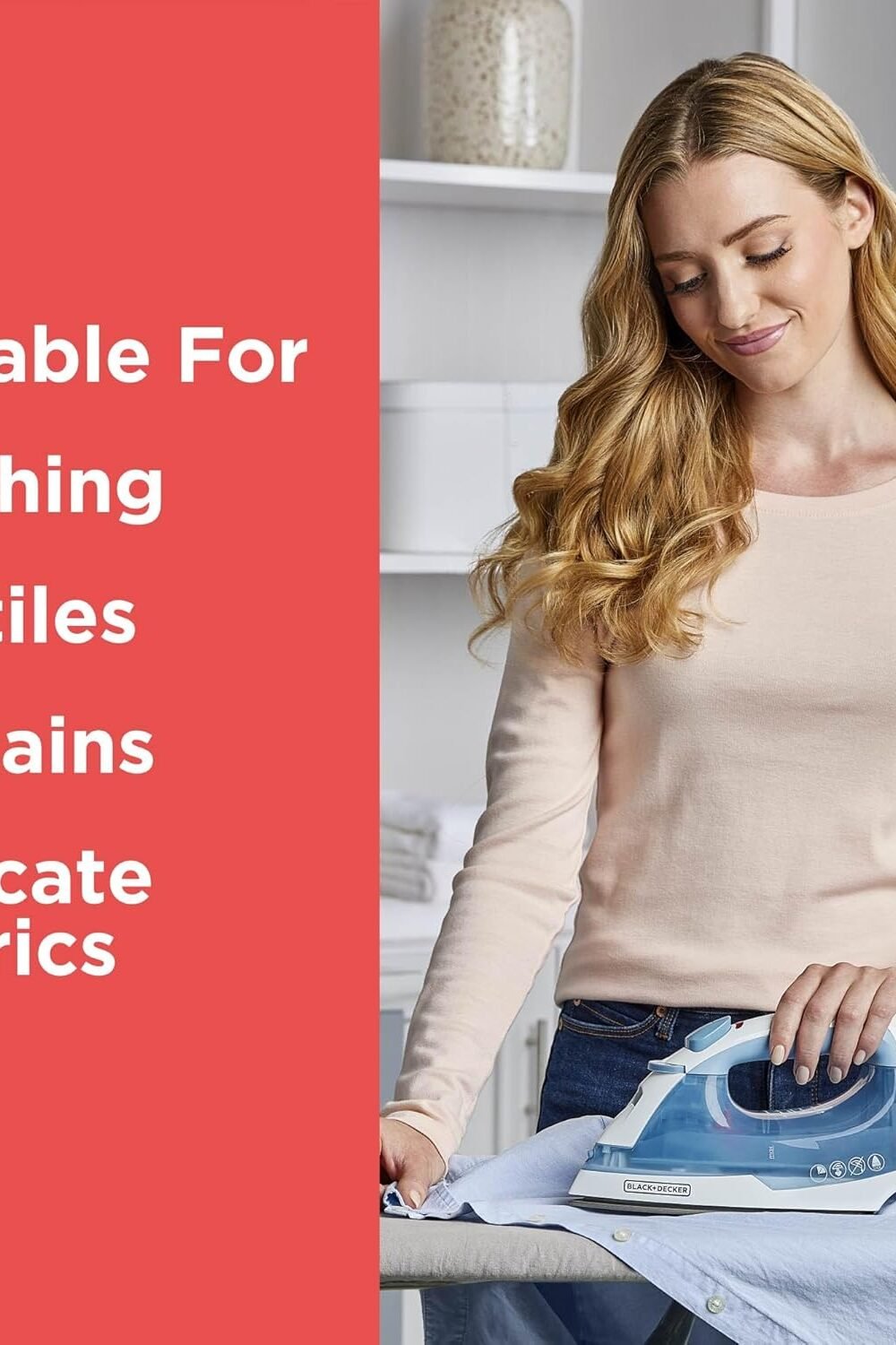 Black+Decker Easy Steam Compact Iron - Image 11