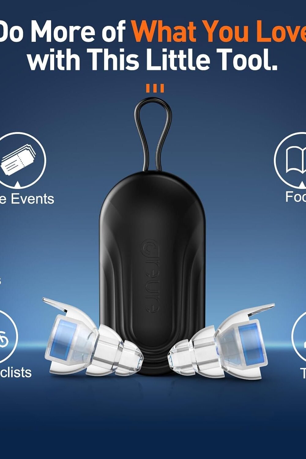 High Fidelity Noise-Cancellg Ear Plugs Concerts - Image 5