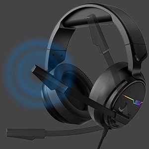 Jeecoo VU Pro Gamg Headset with RGB Lights 539