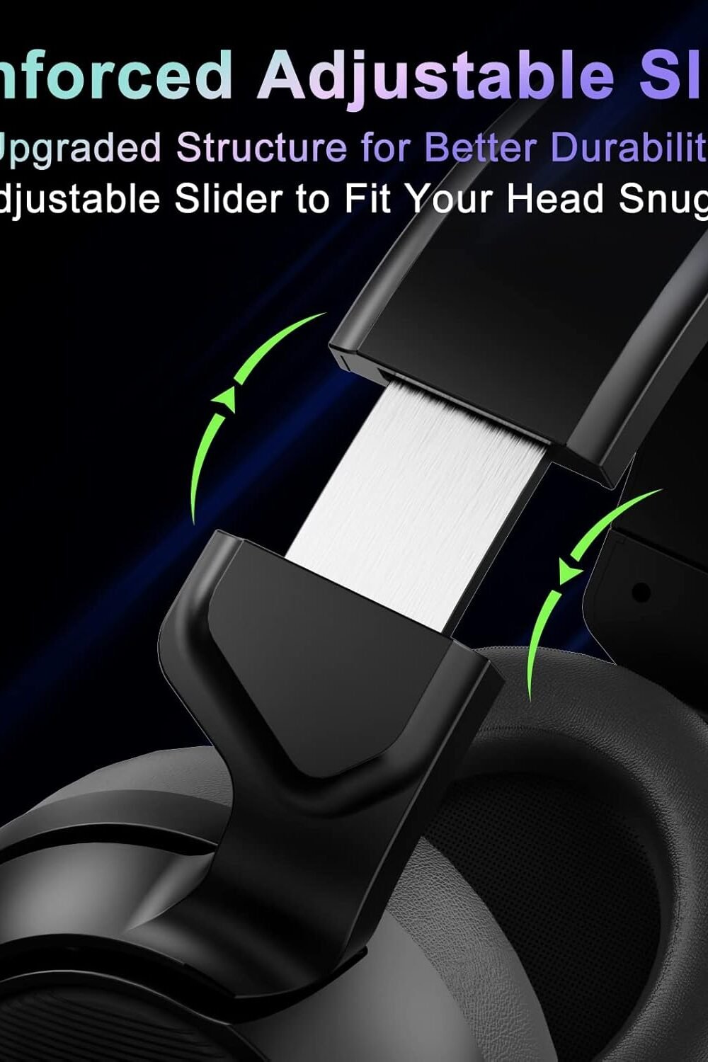 Jeecoo VU Pro Gamg Headset with RGB Lights 6 Jeecoo Vu Pro Gamg Headset With Rgb Lights - Image 6