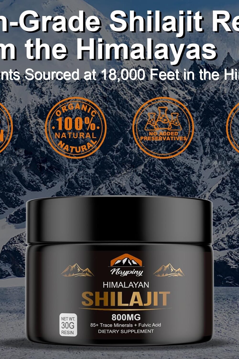 Pure Himalayan Shilajit Res - Gold Grade Energy Immunity - Image 4