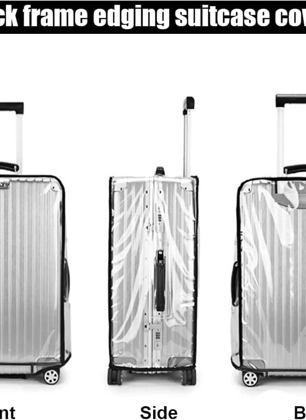 Clear Pvc Suitcase Cover - Waterproof Dustproof - Image 6