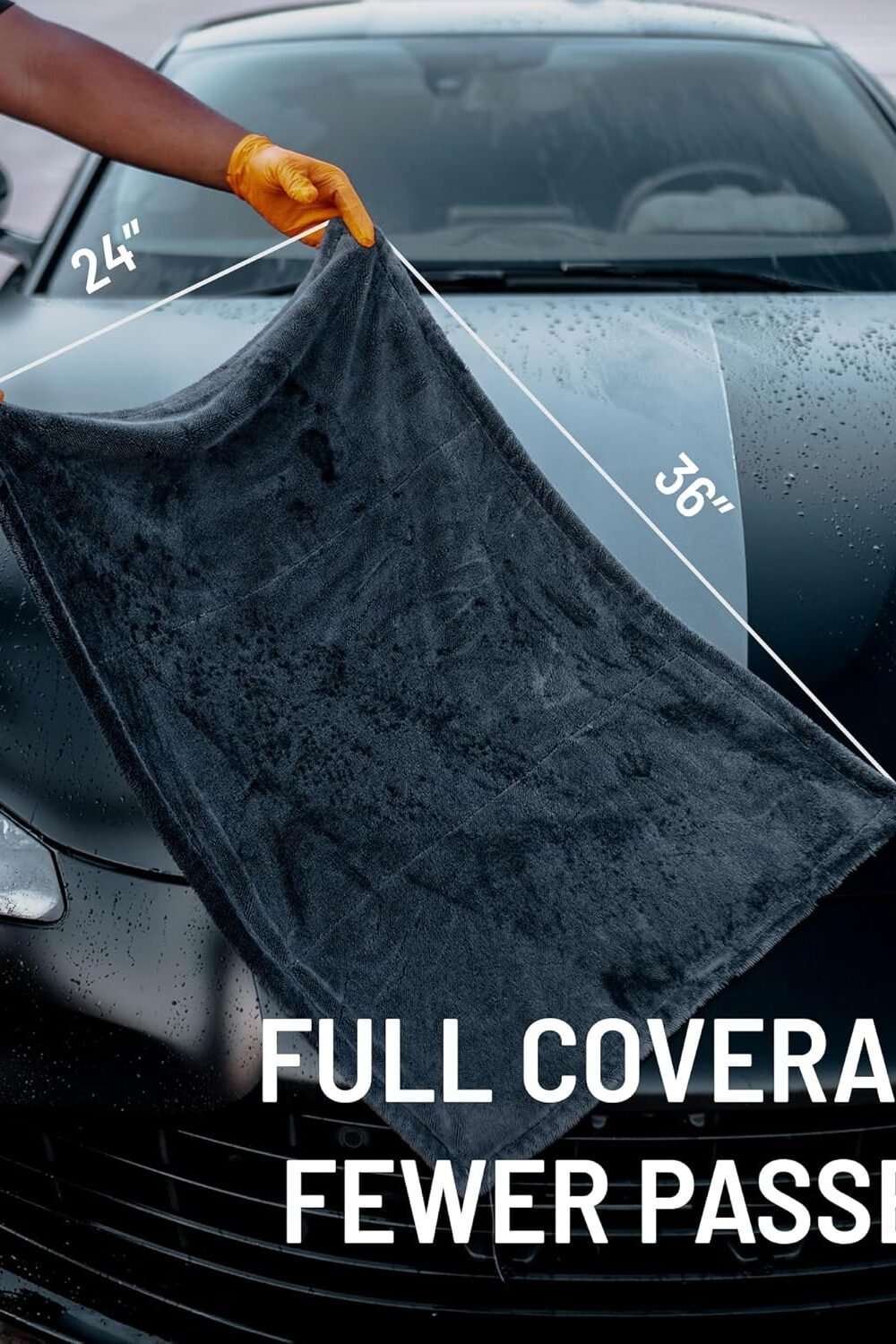 Blackle Twisted-Loop Microfiber Car Dryg Cloth - Image 6