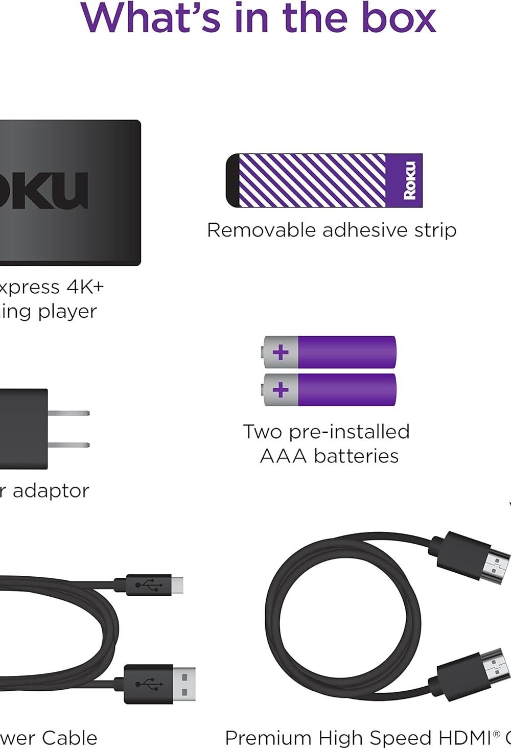 Roku Express K+ Streamg Device With Voice Remote - Image 6