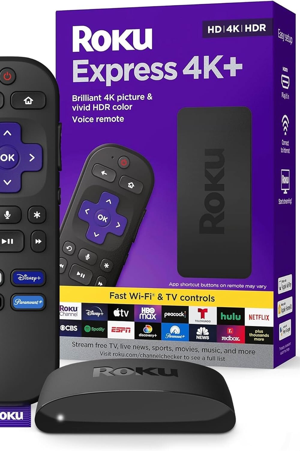 Roku Express K+ Streamg Device With Voice Remote - Image 9