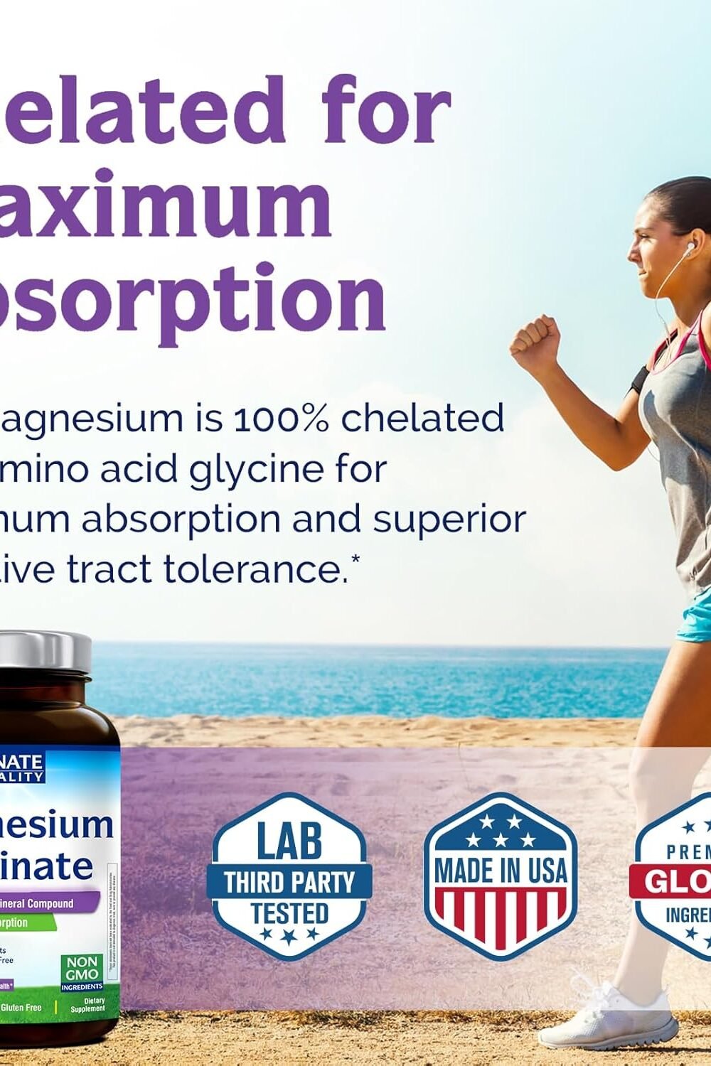 Innate Vitality Magnesium Glycate Capsules - Vegan, Non-Gmo - Image 5