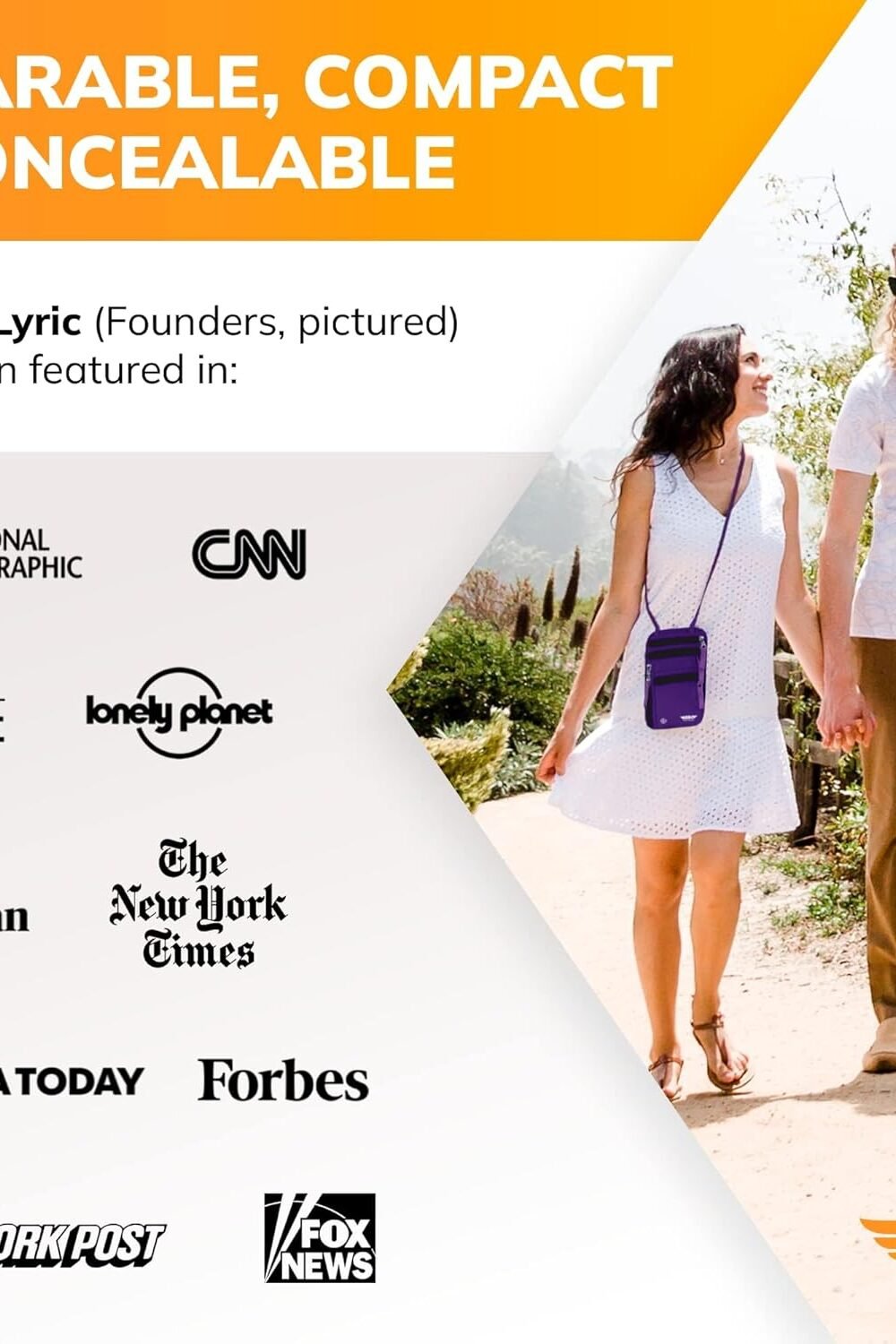 Hero Rfid Neck Wallet - Concealed Passport Holder - Image 4