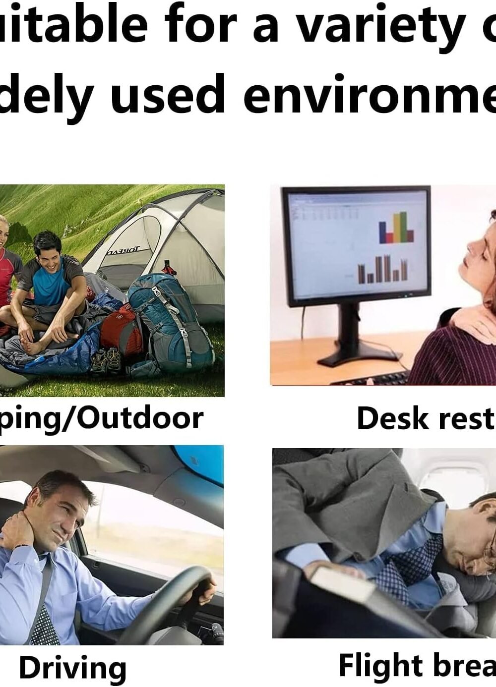 Ultralight Inflatable Avel Pillow - Gray - Image 6