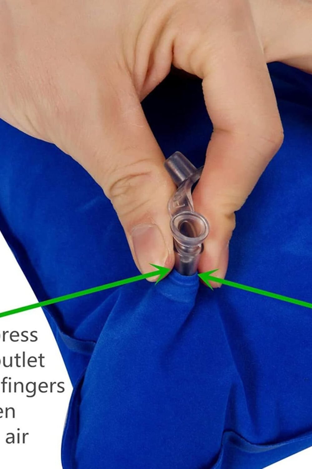 Ultralight Inflatable Avel Pillow - Gray - Image 7