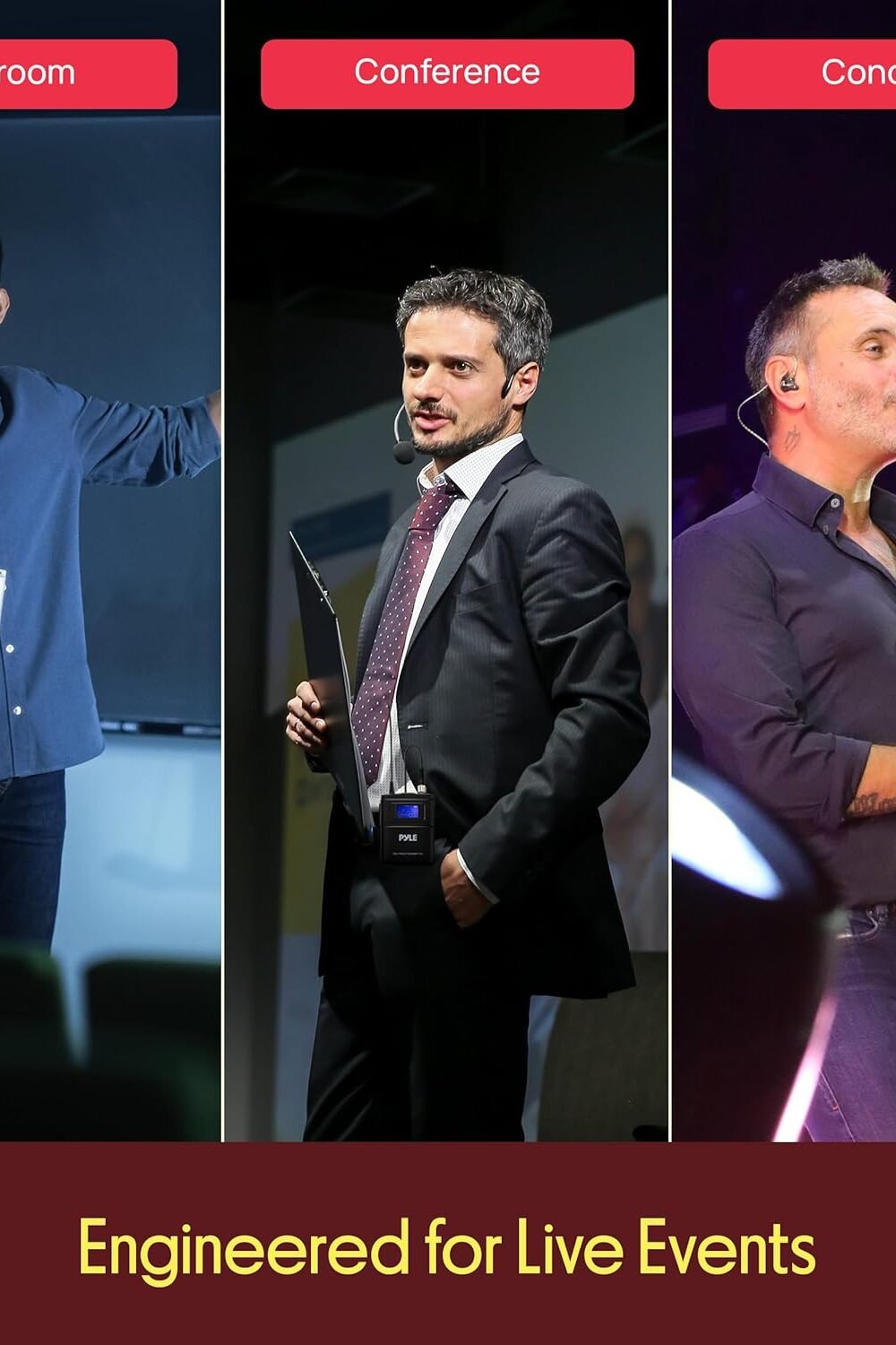 Pyle Uhf Wireless Microphone System - Mics - Image 9