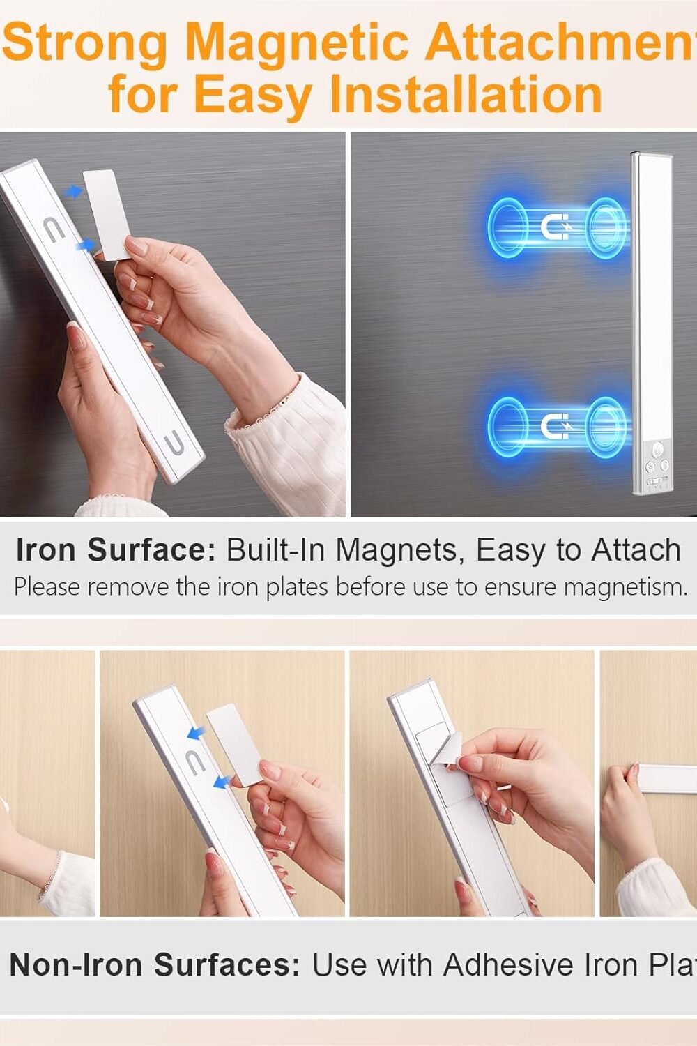 Rechargeable Under Cabet Motion Sensor Lights - Image 9