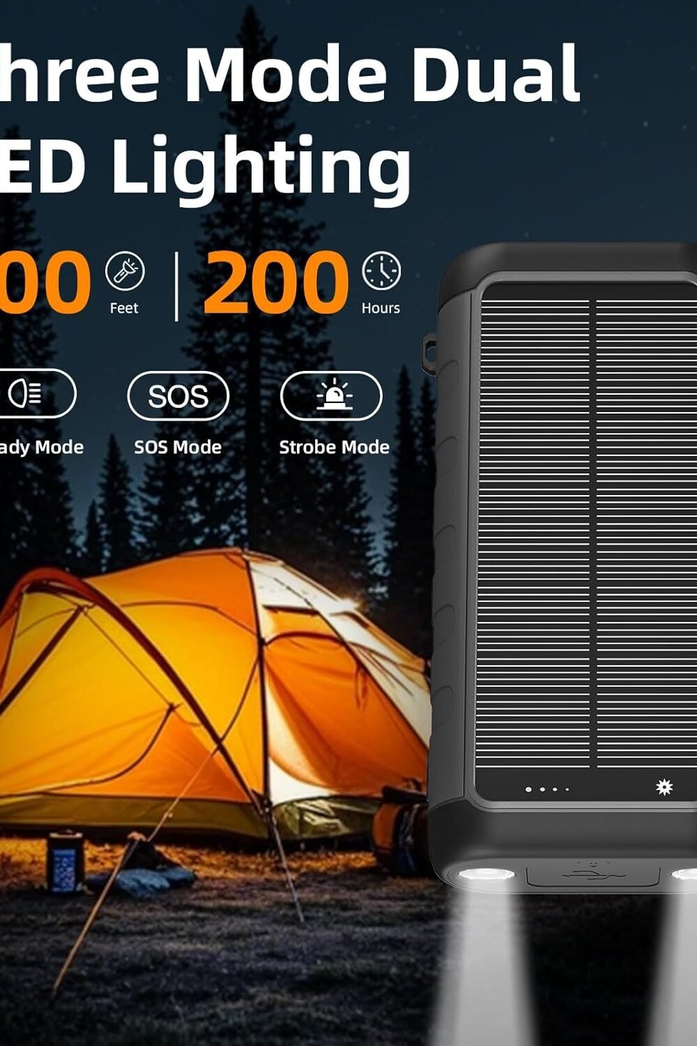 Portable Solar Charger Power Bank With Wireless Output - Image 5