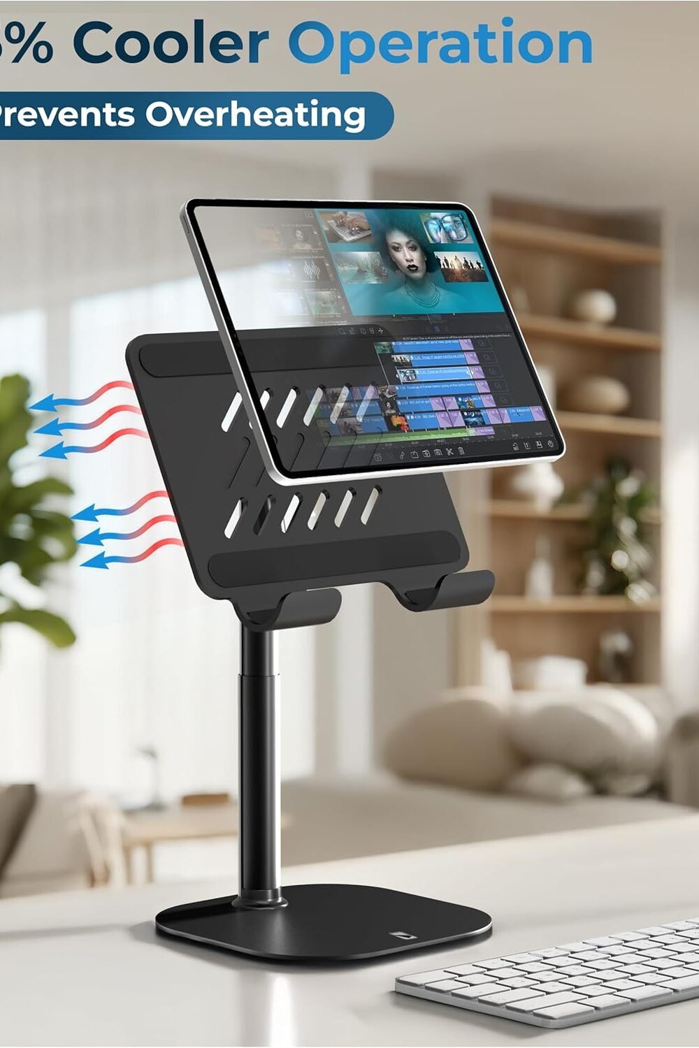 Djustable Tablet Stand - Premium Ipad Holder - Image 4