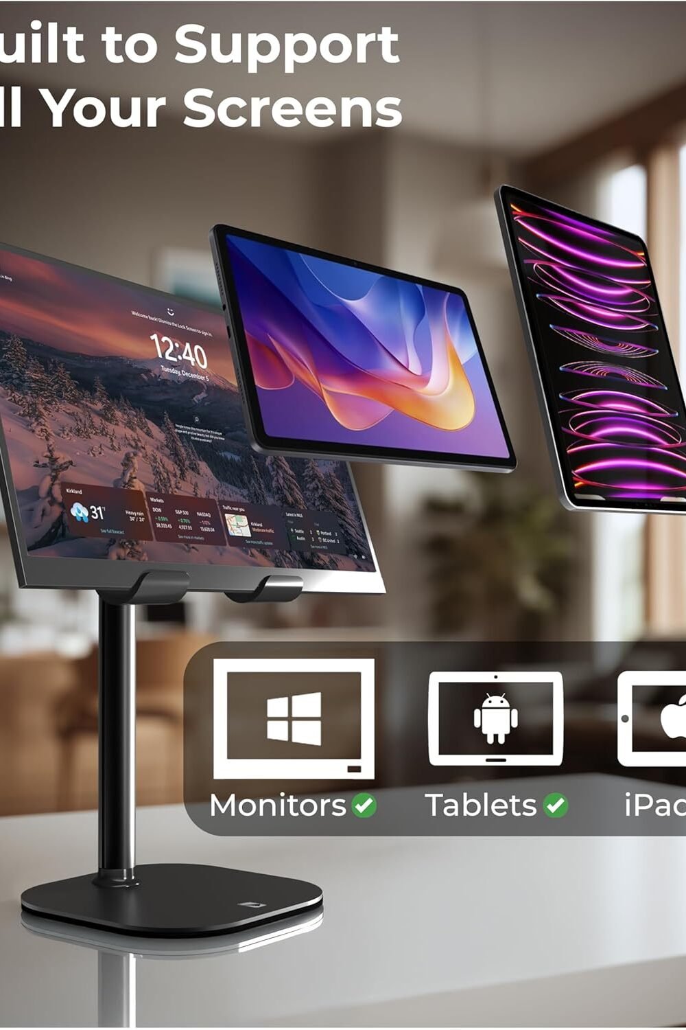 Djustable Tablet Stand - Premium Ipad Holder - Image 5