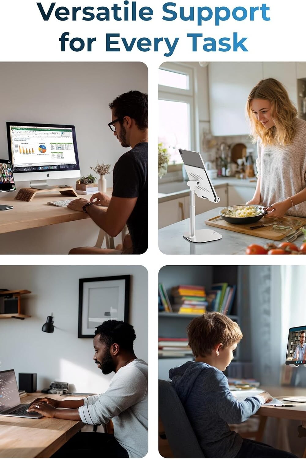 Djustable Tablet Stand - Premium Ipad Holder - Image 6