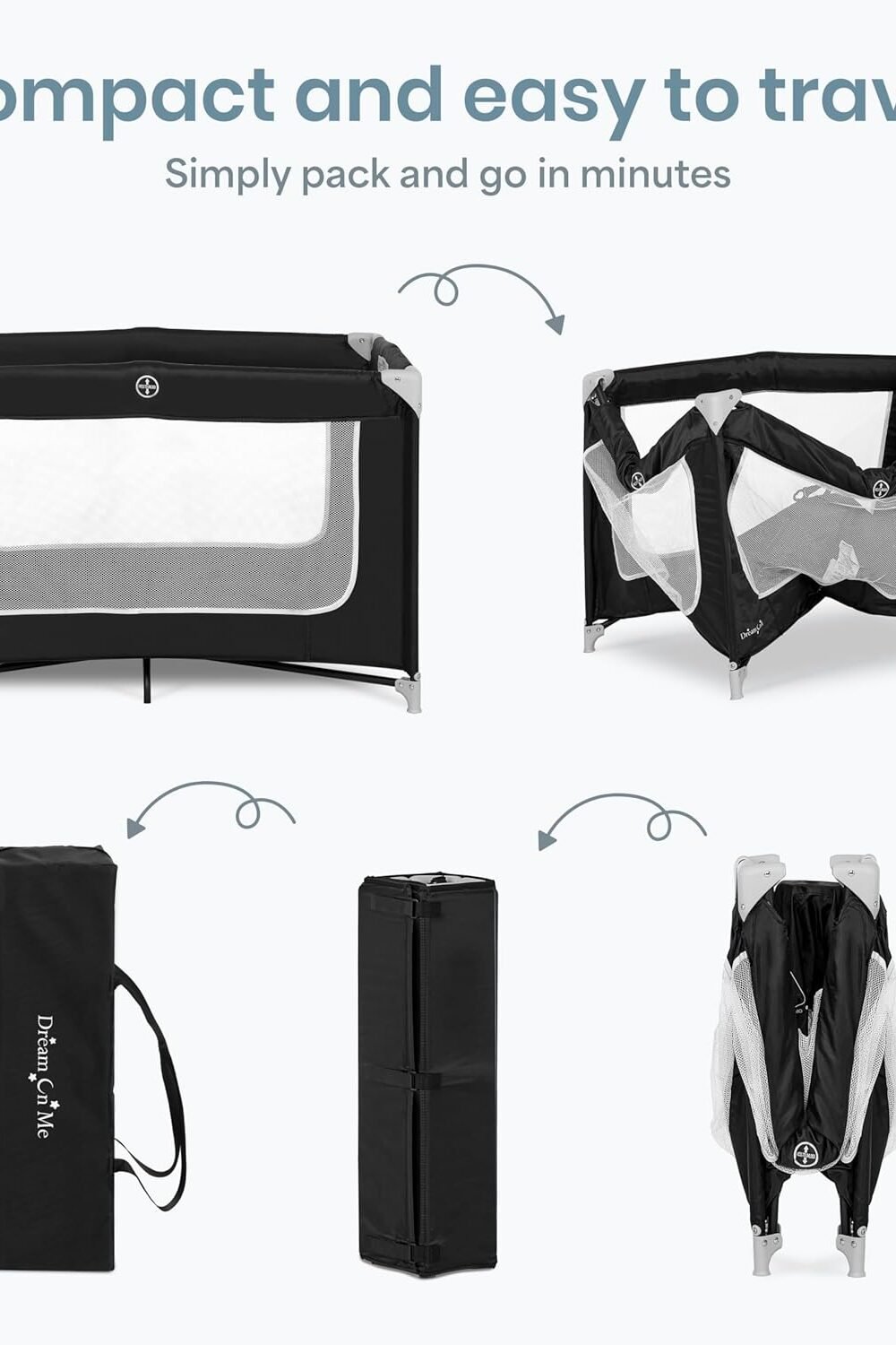 Dream On Me Zodiak Baby Playard - Compact Lightweight - Image 5