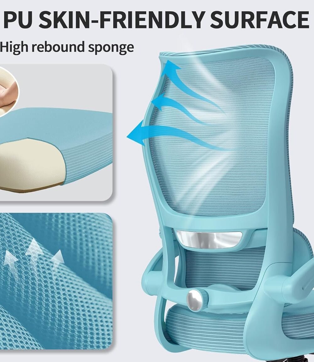 Ergonomic Office Chair with djustable Lumbar Support 5 Ergonomic Office Chair With Djustable Lumbar Support - Image 5