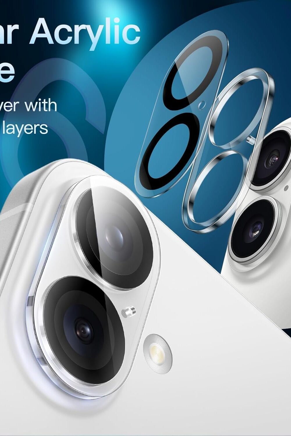 Jetech Camera Lens Protecr Iphone / Pro - Hd Clear - Image 4