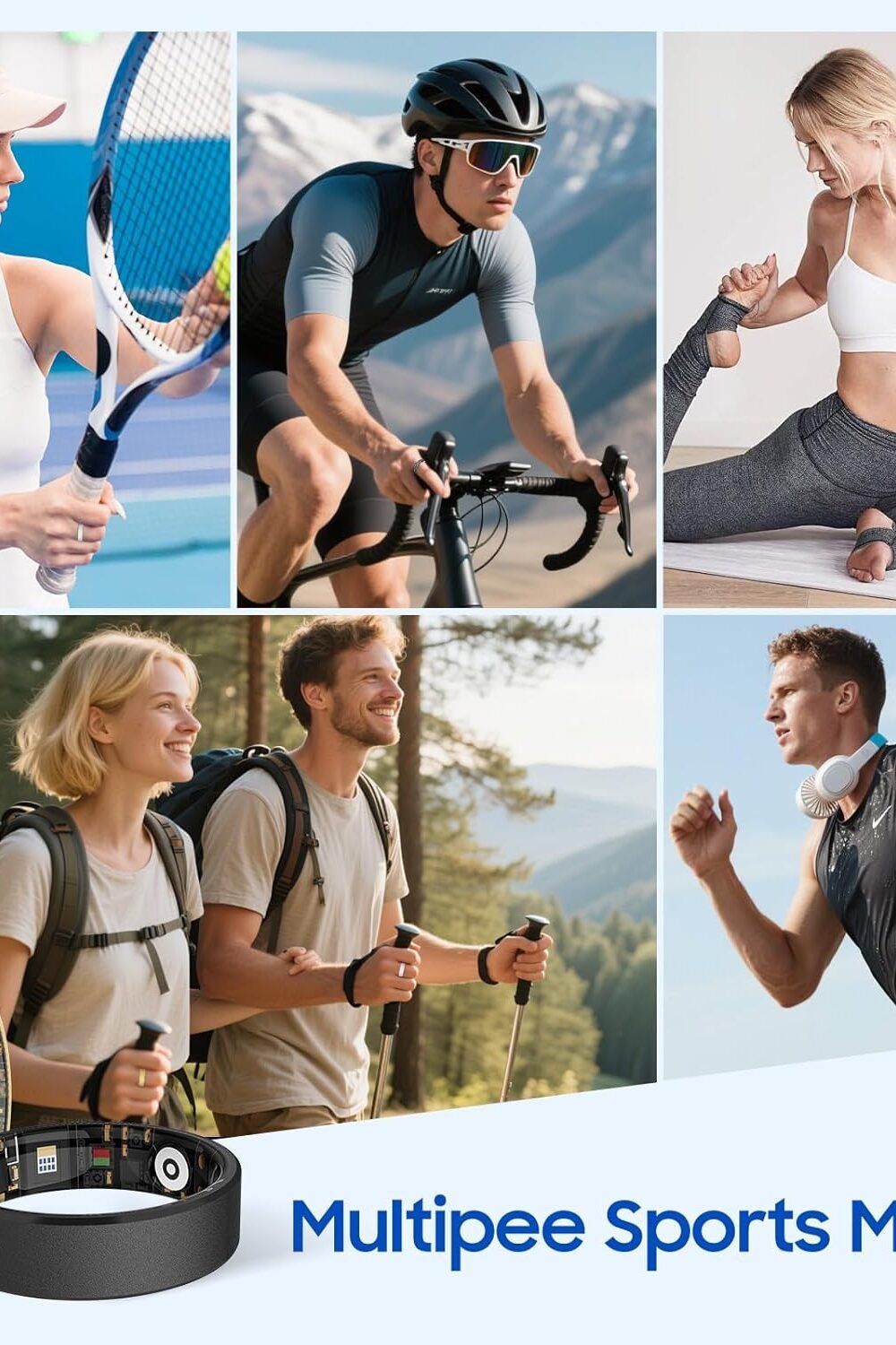 Smart Health Acker With Stress Sleep Monir - Waterproof - Image 7