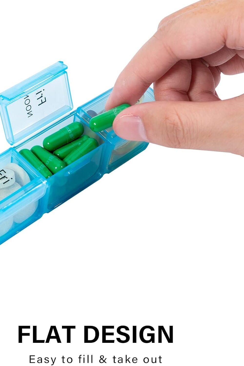 Weekly Pill Organizer Medications Vitams - Image 5