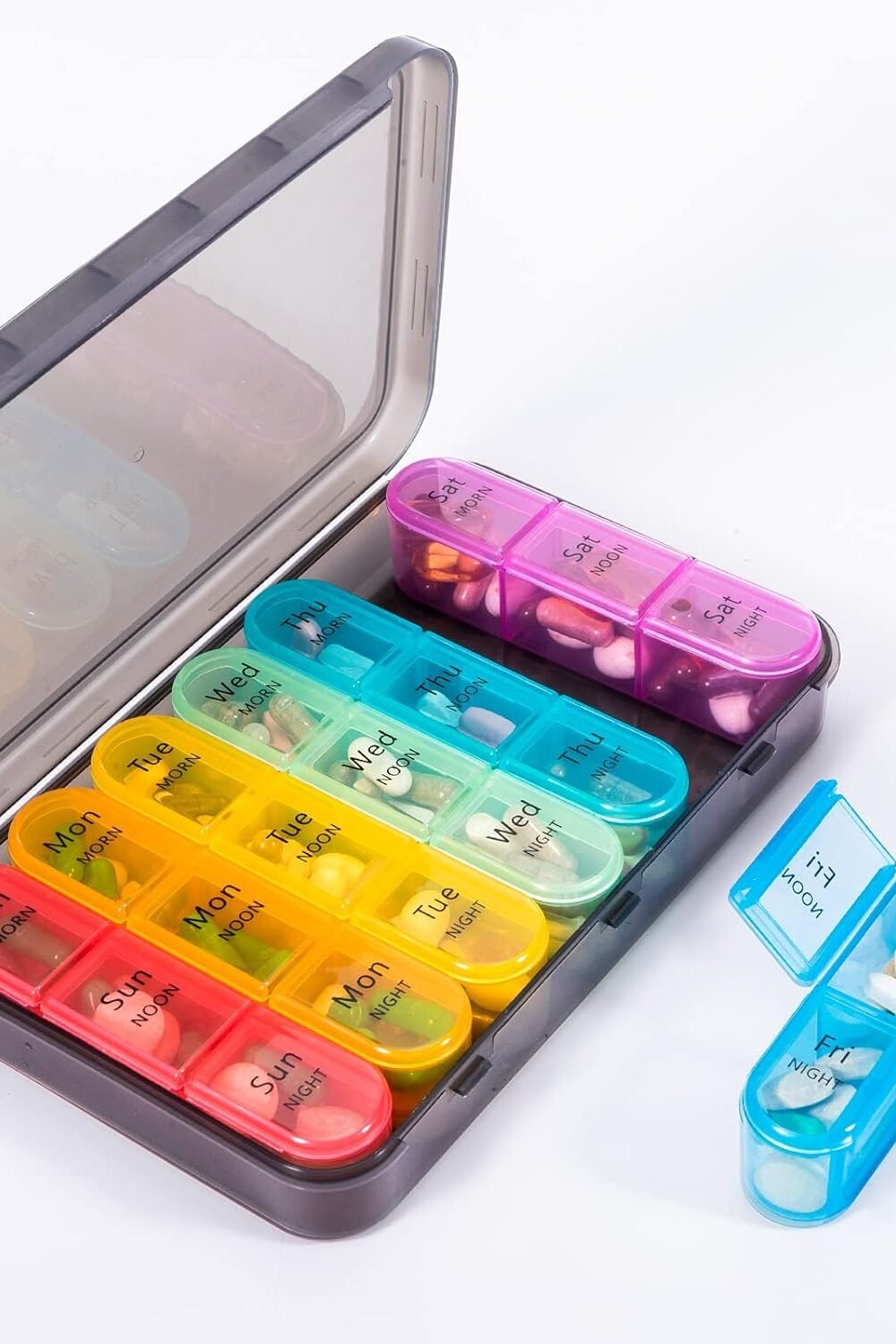 Weekly Pill Organizer Medications Vitams - Image 7