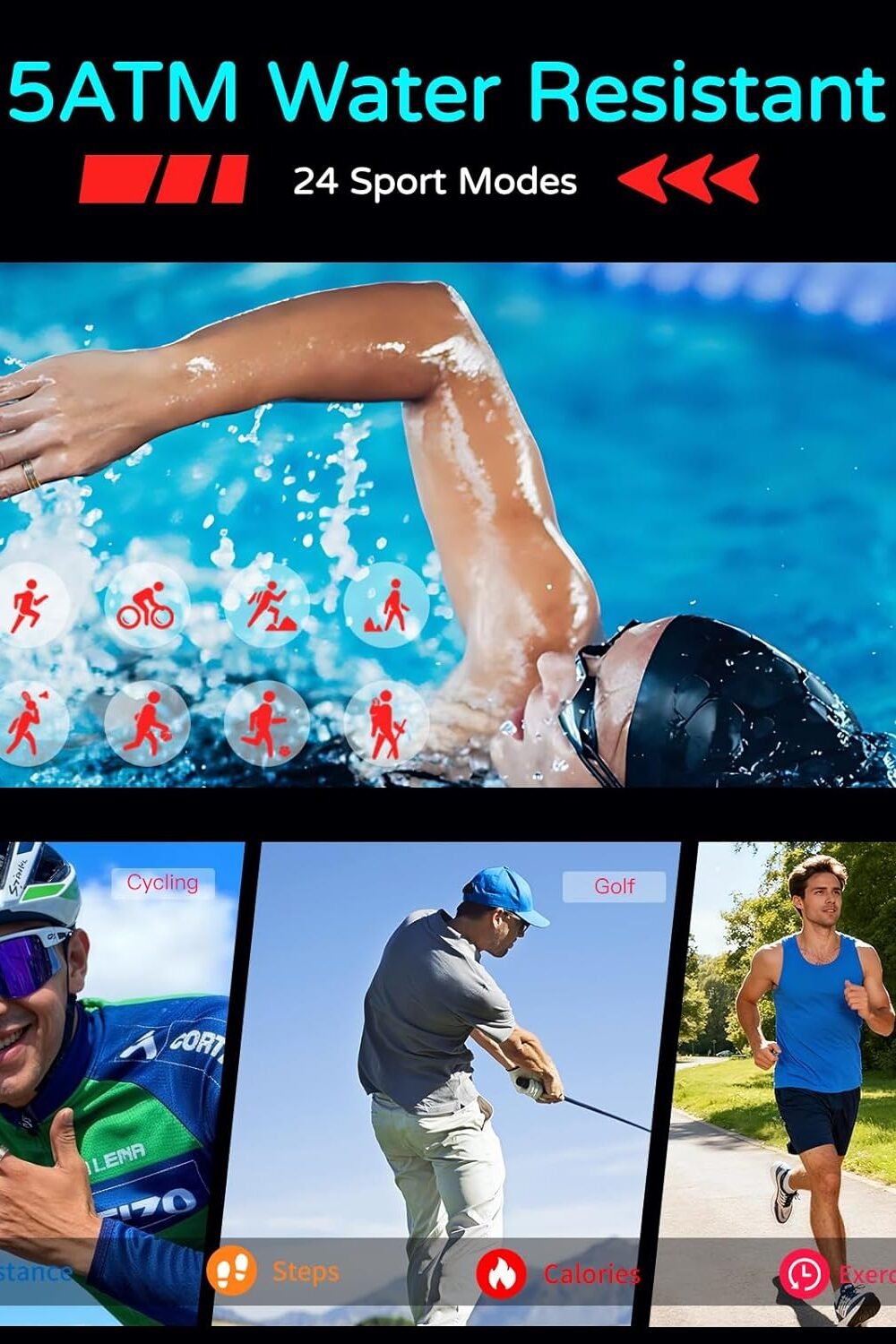 Tungsten Steel Fitness Acker Men Women - Image 7