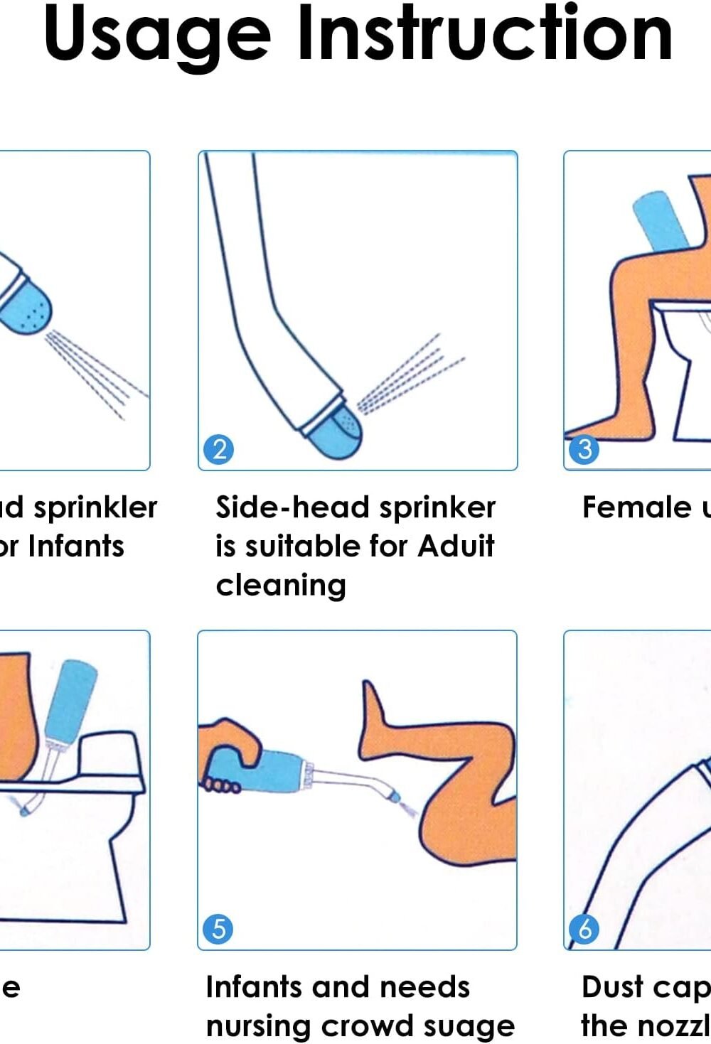 Rufcril Portable Peri Bottle Postpartum Care - Image 6