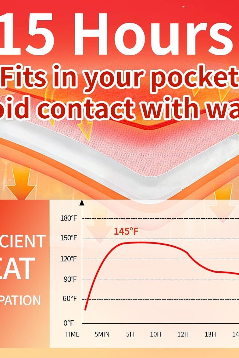 Disposable Hand Warmers - Hours Of Heat - Image 3