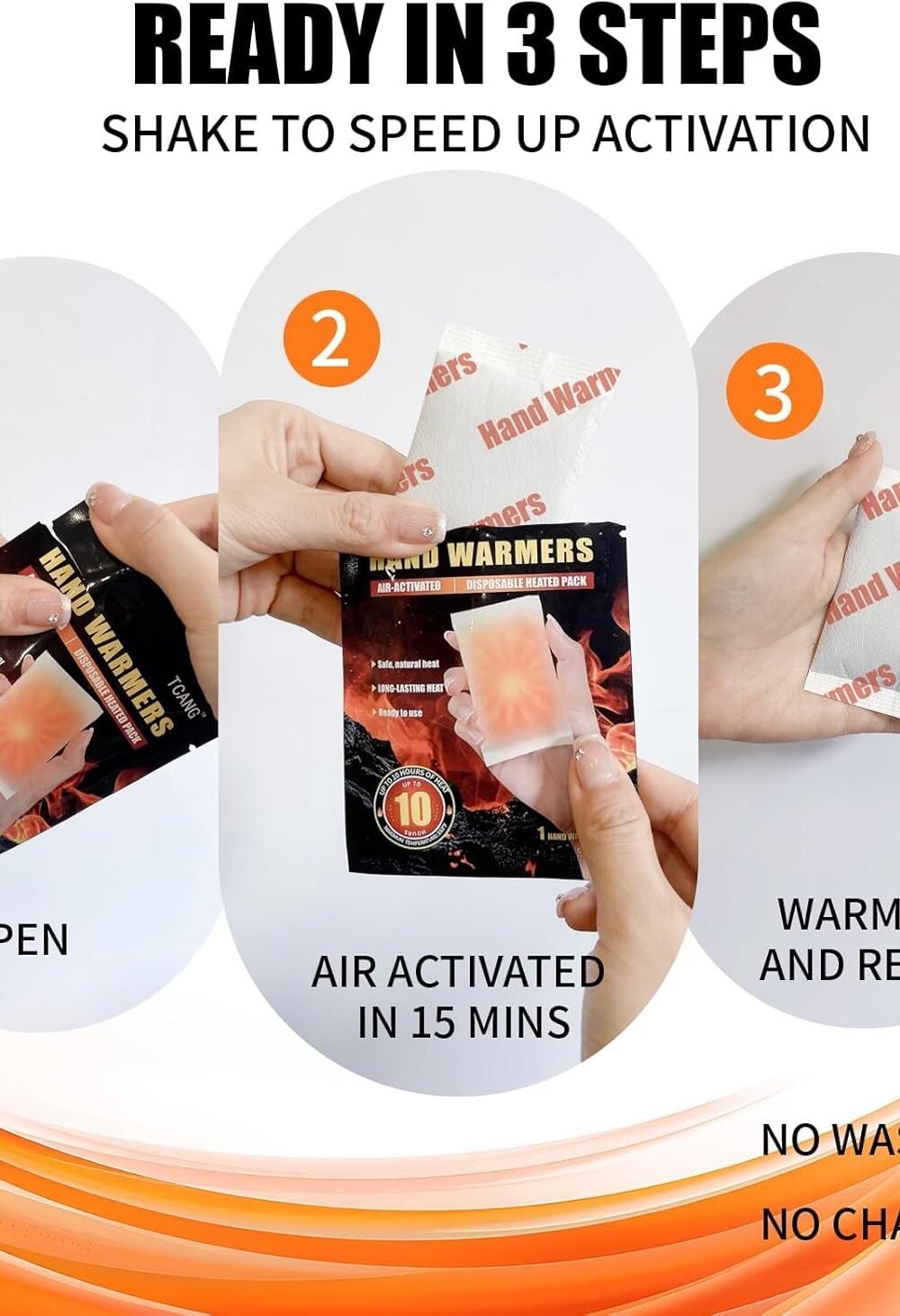 Disposable Hand Warmers - Hours Of Heat - Image 7