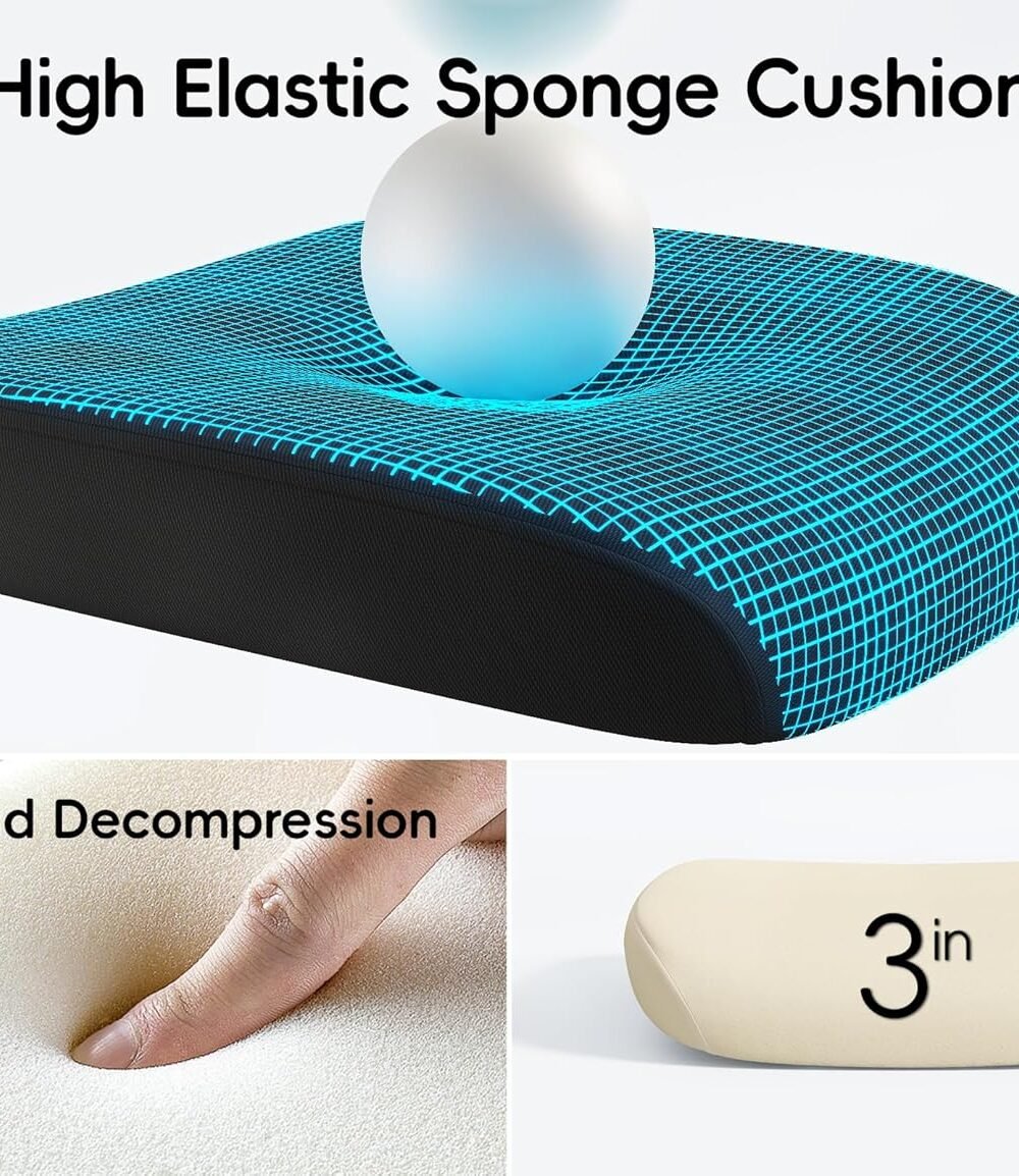 Ergonomic Office Chair With Back Support - Big Tall Design - Image 6