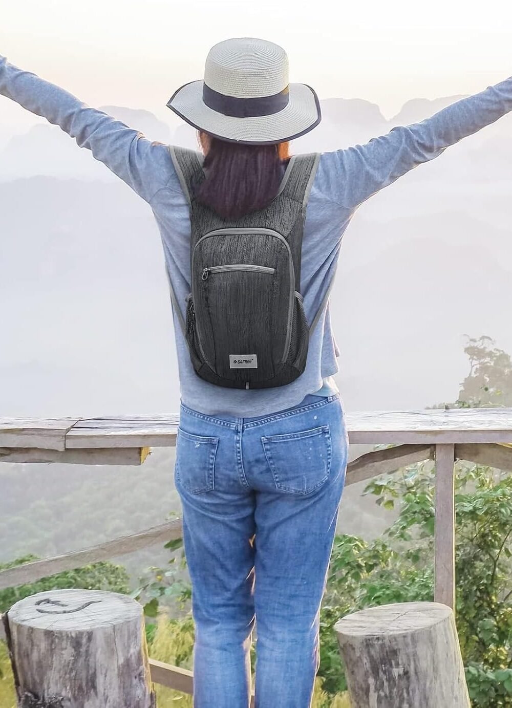 Lightweight Packable Hikg Backpack - Gfree - Image 3