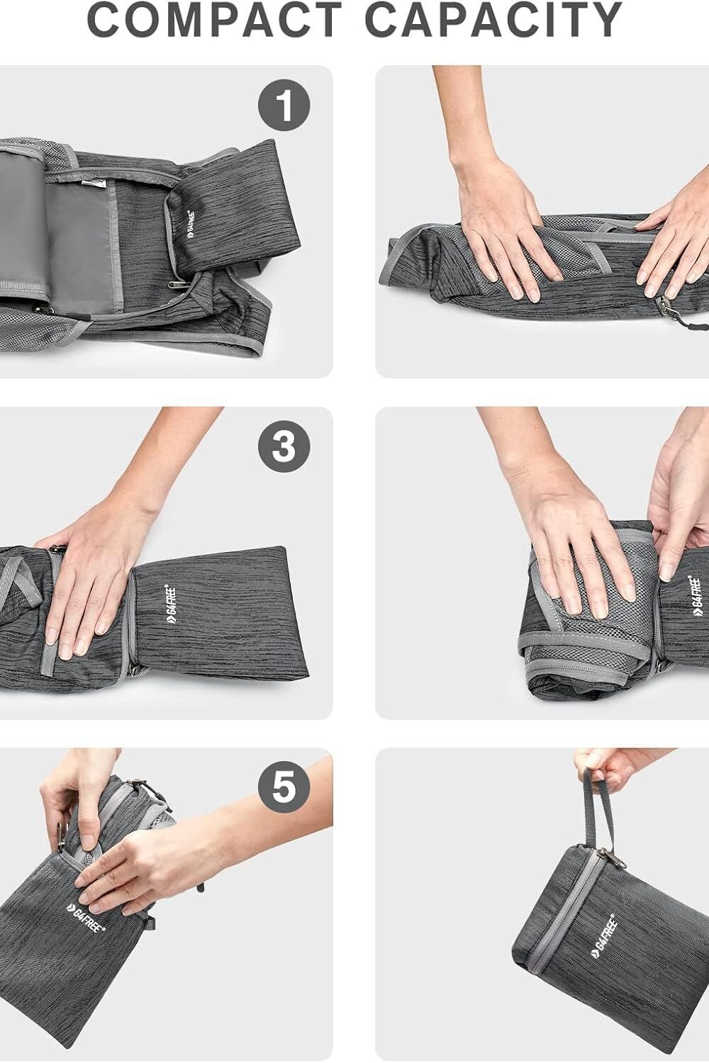 Lightweight Packable Hikg Backpack - Gfree - Image 4